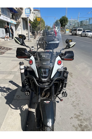 24 - 26 Honda Nx500 Uzun Ön Cam Şeffaf 58cm 4mm Zeus