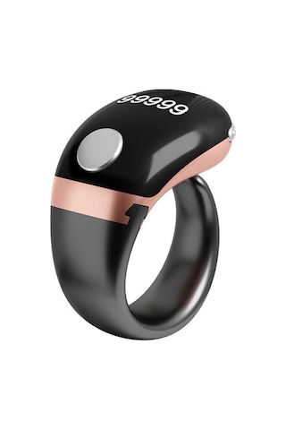 Titreşimli Akıllı Zikir Yüzüğü Led Ekranlı Dijital Tesbih & Otomatik Tur Sayacı Rose Gold Titreşimli Akıllı Zikir Yüzüğü Led Ekranlı Dijital Tesbih & Otomatik Tur Sayacı Rose Gold