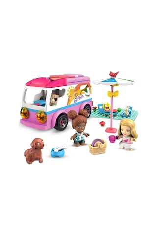 Gwr35 Mega Barbie 'nin Mega Karavanı 123 Parça +5 Yaş