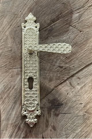 ANTİK ALTIN SARI KAPI KOLU PİRİNÇ YALE AHŞAP KAPI KOLU PİRİNÇ EL