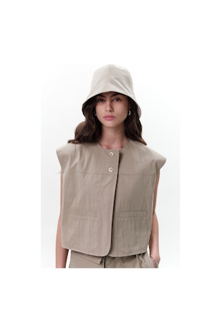 Lastik Detaylı Bucket Şapka Yeşil Yeşil