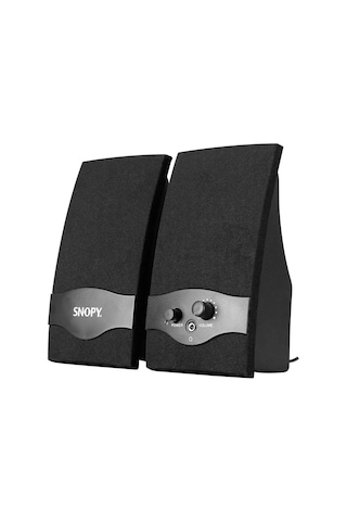 Snopy Sn-84 3W Rms 1+1 Siyah Usb Hoparlör Siyah