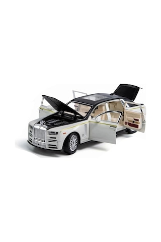 Zhd-b2407- Vardem Çek Bırak Işıklı Ve Sesli Model Rr Metal Araba 1:24