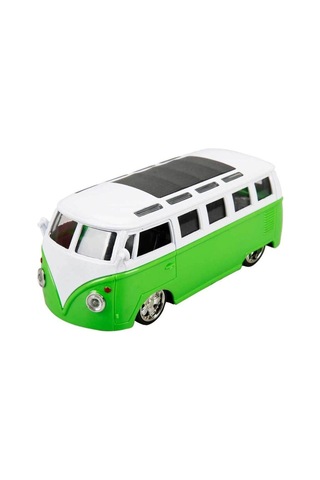 0886 Sesli Ve Işıklı Minibüs 14 Cm - Stokta Olan Renk Gönderilir Çok Renkli