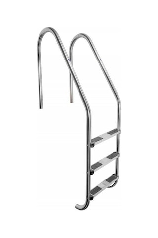 Gemaş Havuz Merdiveni 3 Basamaklı Standart 316 Model Paslanmaz-To