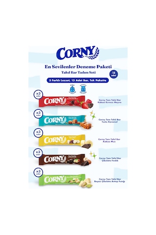 Corny En Sevilen Tadım Paketi Corny En Sevilen Tadım Paketi