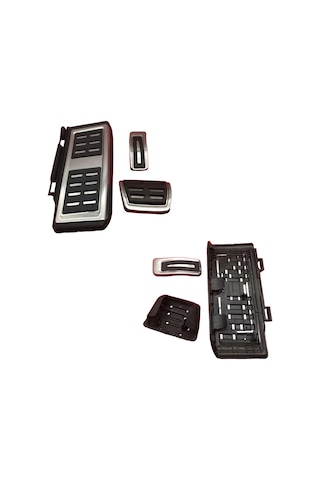 Volkswagen Golf 7 2012 2013 2014 2015 2016 2017 2018 2019 İle Uyumlu 3'lü A Kalite Otomatik Pedal Seti