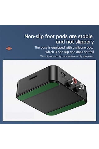 Springsun C39 Bluetooth 5.0 Alıcı - Hi-fi Ses Aktarımı, 3d Ses Efekti, Mavi Işık, Siyah - Aux/rca Bağlantı, Ev Stüdyosu/araç Ses Sistemi İçin