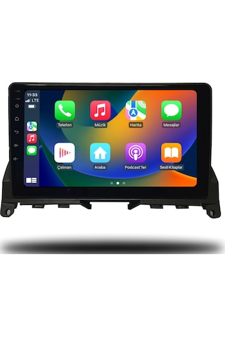 Mercedes C Class 2007-2011 8+128 Gb Android Carplay Multimedya Sistemi 9"