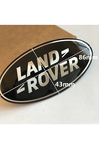 Land Rover Panjur Ön Logo Arma Siyah Renk Car Logo Ithal - Panjur