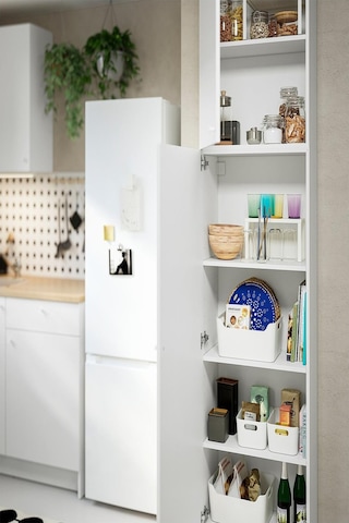 Ikea Beyaz Pratik Mutfak Dolabı 60x31x228 Cm