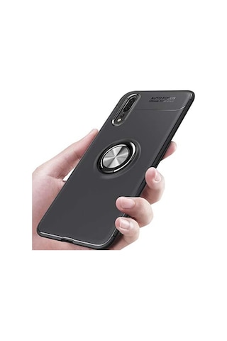 Huawei P20 Pro Yüzüklü Manyetik Ravel Kilif 513799866