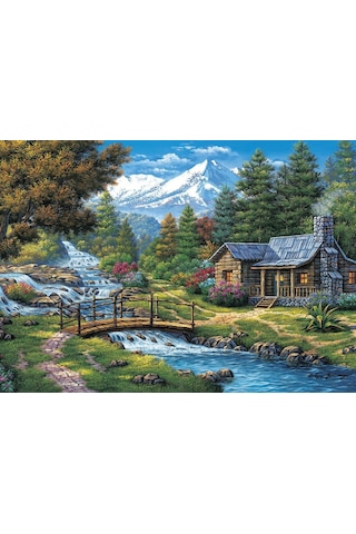 Art Puzzle 2000 Parça İki Küçük Şelale Puzzle Art Puzzle 2000 Parça İki Küçük Şelale Puzzle