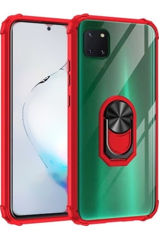 Samsung Uyumlu Galaxy Note 10 Lite Tam Korumali Yüzüklü Renkli Kenarli M 543467889