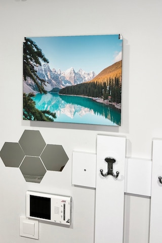 No77decor Sigorta Saklama Kutusu Aynı Zamanda Alp Manzaralı Tablo