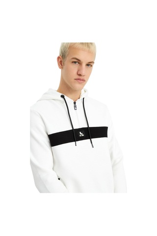 The Crow Erkek Sweatshırt Tc3905 Ekru