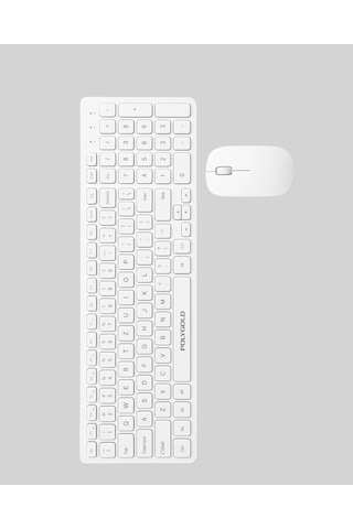 Mey Najmaddin Usb Alıcılı Kablosuz Klavye Mouse - Geniş Uyumluluk, Sessiz Tuşlar Najmaddin