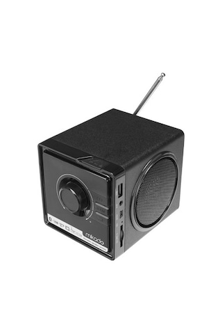 Bluetooth Destekli Siyah Müzik Hoparlörü, Sd Ve Mmc Desteği