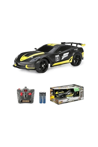 New Bright 1:16 Rc Forza Motorsport 2.4 Ghz. Işıklı Usb Şarj Corvette Zr1 Siyah Çok Renkli