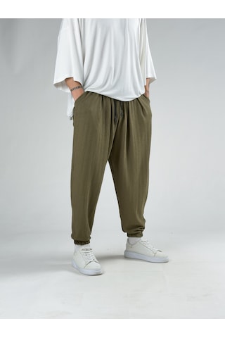 Cocopelli Bürümcük Haki Erkek Jogger Pantolon Coc3178