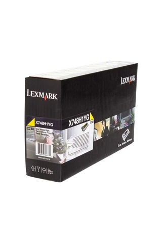 Lexmark X748-X748H1Yg Sarı Toner Yüksek Kapasiteli