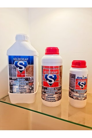 Silikokap Şeffaf Su İzolasyonu 5 Lt