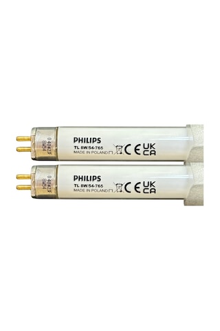 2 Adet Philips 8w 765 Beyaz Işık 6500k G5 Duylu T5 Floresan