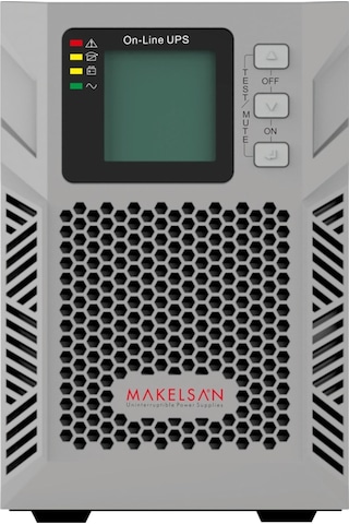 Makelsan Powerpack Plus 1 KVA 2 x 7 AH Online UPS Güç Kaynağı