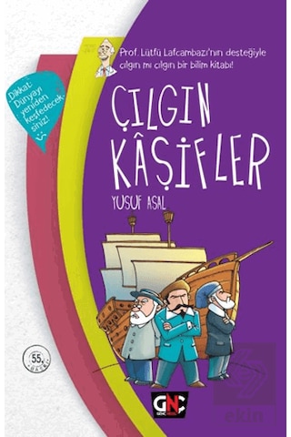 Yusuf Asal Çılgın Kitaplar Serisi Çılgın Mucitler Vs 7 Kitap