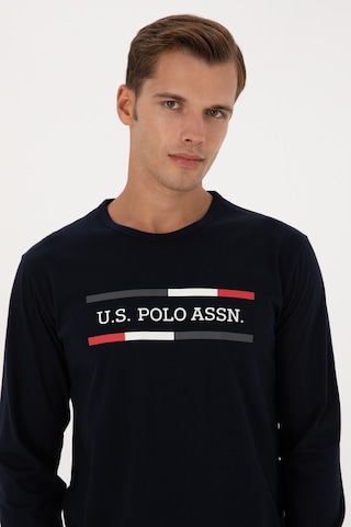 U.s. Polo Assn. Erkek Lacivert Pijama Takım 50318598-vr033 Lacivert