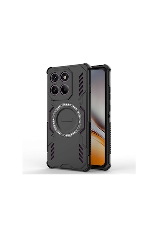 Motorola Edge 60 Pro 5g Manyetik Kılıf Kelebek Zırhlı İçi Boş Isı Dağıtıcı Pc Tpu Telefon Kılıfı Çok Renkli