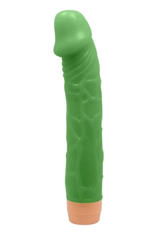 Lilitu Shop 22.5 CM Floresan Titreşimli Realistik Vibratör Penis Dildo - Bill