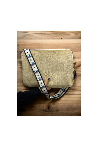 13-13.3-14 Inch Peluş Apple Uyumlu MacBook, Laptop Çantası, Bej Toscase Bej Bej