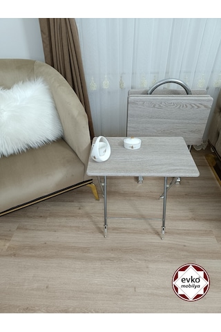 Çanta Zigon Sehpa,4'lü Sehpa, Zigon Sehpası, Mdf Mebran - Cordoba