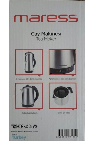 Maress Çelik 1.8 L Çay Makinesi