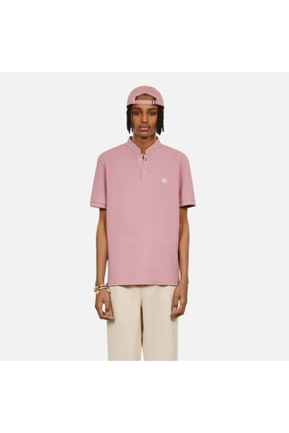 The Kooples Erkek Pembe Slim Fit Polo T-shirthpoc28010k