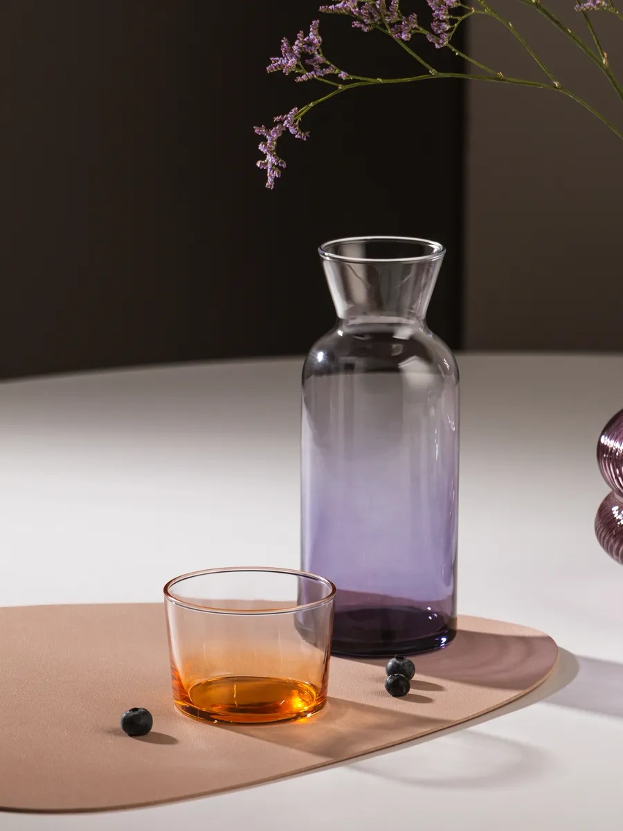 Lefard Colors Kapaklı Su Sürahisi Ve Bardak 700 Ml 170419086