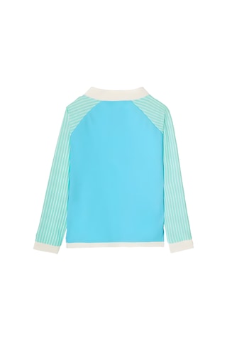 Kietla Uv Korumalı Uzun Kollu Tişört Mayo Blue Striped Mavi