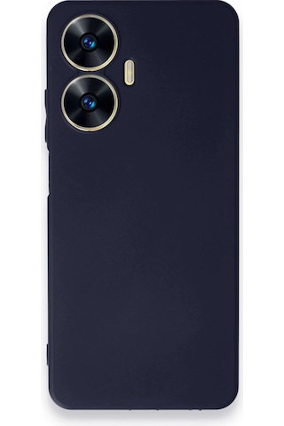 Newface Realme C55 Kılıf First Silikon Semeglbl - 16 - Lacivert