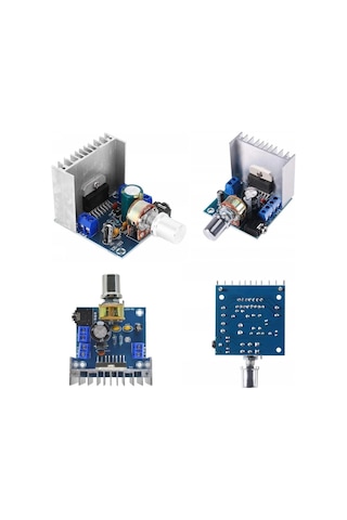 Tda7297 Amfi Devresi Amplifikatör Çift Kanal 2x15w