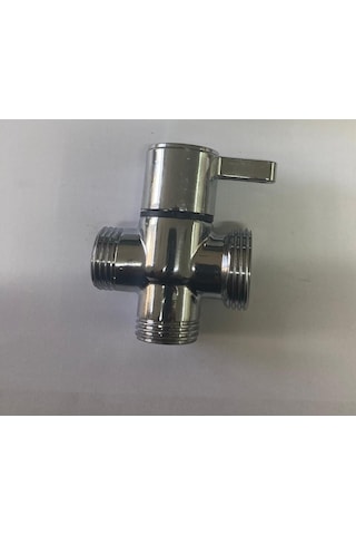 Hms 1/2-1/2-3/4 Banyo Robot Duş Seti Yönlendirici Ara Musluk Krom