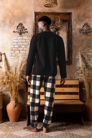 Sude Erkek Kışlık Polar Pijama Takımı K100/13 - 1 Adet 001
