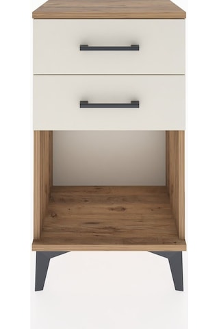 Arges Komodin 4 Çekmeceli 44x30x80 Çam-aytaşı Çam