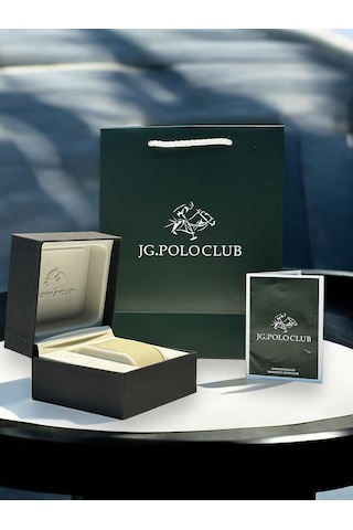 Jg.polo Club Çelik Kasa & Kordon Kararma Ve Renk Atma Yapmaz Kadın Kol Saati+bileklik Jg01360.1 Sarı