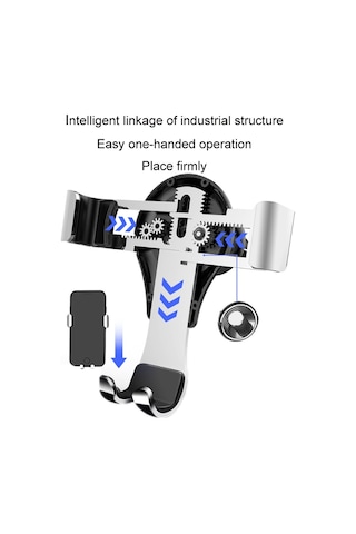 Audi Araba Güçlü Manyetik Telefon Tutucu İçin A3 / S3 Stand 1 Siyah