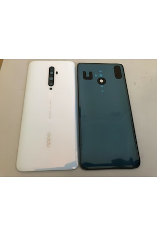 Oppo Reno 2 Z Arka Pil Kapağı - Lens Hariç - Beyaz