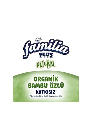 Familia Naturel Bambu Özlü Katkısız Havlu 16 Rulo