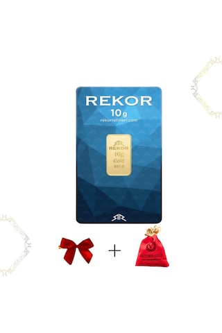 1 Adet 10 Gr 24 Ayar Altın Rekor