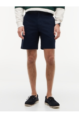 Tommy Hilfiger Dover 8 Inc Ess Twıll Short Erkek Mavi Şort - Mw0mw42352