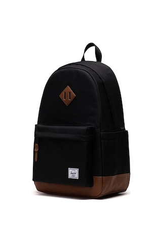 Herschel Heritage Backpack - Black/tan - Os Uniseks Siyah Sırt Çantası - 11383-00055